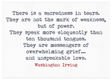 Love You Greetings Opening Card Inside Message Washington Irving Quote Visit us at LoveYouGreetings.com Cards for All Occasions